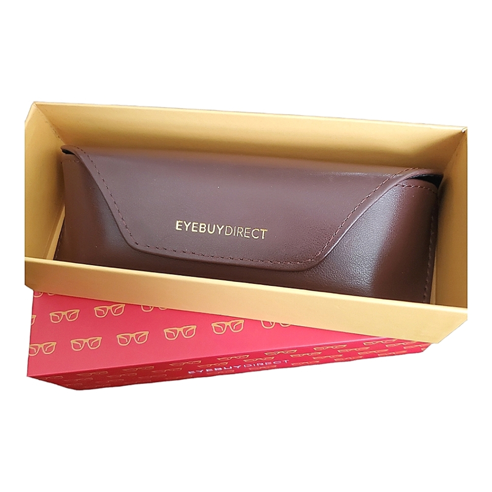 Eye Buy Direct Glasses Case Rich Brown